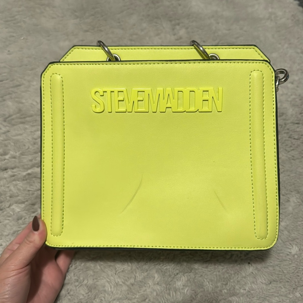 Neon Green Crossbody Bag